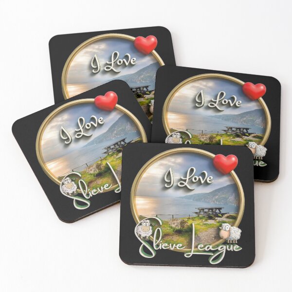 Item preview, I Love Slieve League Cliffs County Donegal Ireland designed and sold by OliDesigns.
