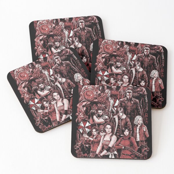 Item preview, Resident Evil Wesker Birkin Nemesis Mr X Lickers Zombie Dogs Design designed and sold by Senpaiwaves.