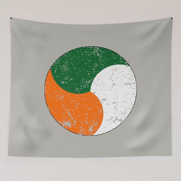 Item preview, Ireland Roundel / Insignia - Worn / Eroded / Aged / Grunge (Large) designed and sold by STUDIO-72.