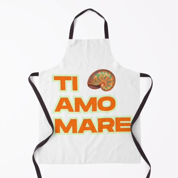 Item preview, Ti Amo Mare Italian Summer Retro Typography designed and sold by Sarenay.