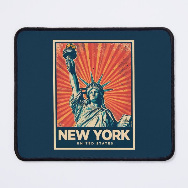 Item preview, A Pop Art Travel Print of New York - US designed and sold by StudioRedKoala.