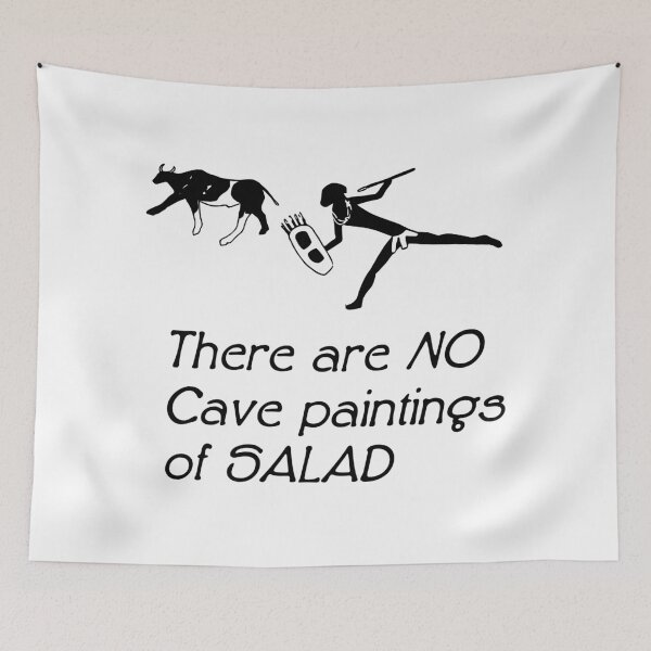 Item preview, There Are No Cave Paintings of Salad designed and sold by BenO63.