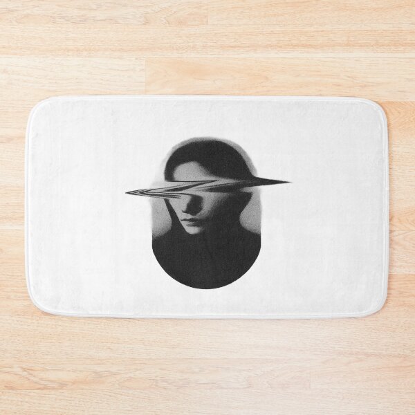 Item preview, Abstract Glitched Portrait – Surreal Distortion Oval Artwork for Modern Digital Aesthetic Lovers designed and sold by Bright Nest Studio.