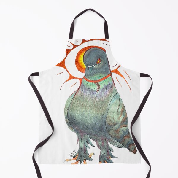 Item preview, demon pigeon designed and sold by PretyChepPigins.
