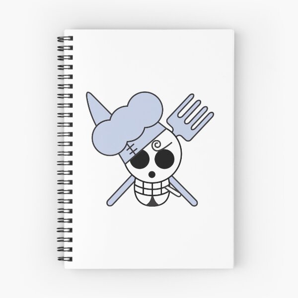 Item preview, Sanji Black Leg Jolly Roger Logo designed and sold by FriskySloths.