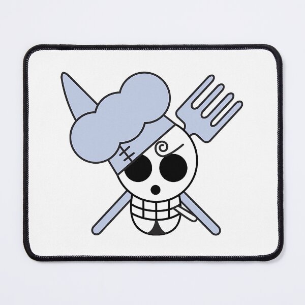 Item preview, Sanji Black Leg Jolly Roger Logo designed and sold by FriskySloths.