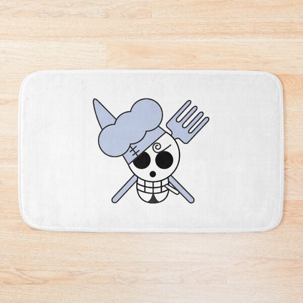 Item preview, Sanji Black Leg Jolly Roger Logo designed and sold by FriskySloths.