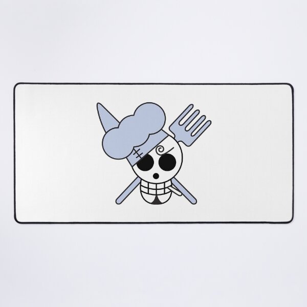 Item preview, Sanji Black Leg Jolly Roger Logo designed and sold by FriskySloths.