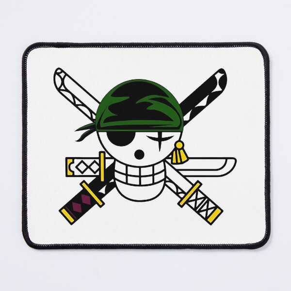Item preview, Zoro Pirate Hunter Jolly Roger Logo designed and sold by FriskySloths.