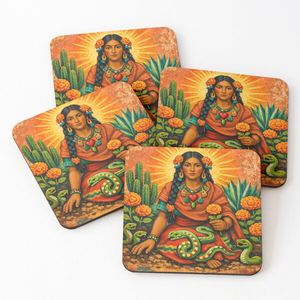 Item preview, Coatlicue – Aztec Earth Goddess of Life, Death, and Rebirth designed and sold by SoniaSarkali.