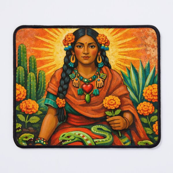 Item preview, Coatlicue – Aztec Earth Goddess of Life, Death, and Rebirth designed and sold by SoniaSarkali.