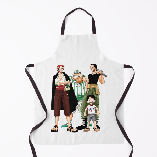 Item preview, Shanks Beckman Roux and Young Luffy designed and sold by FriskySloths.