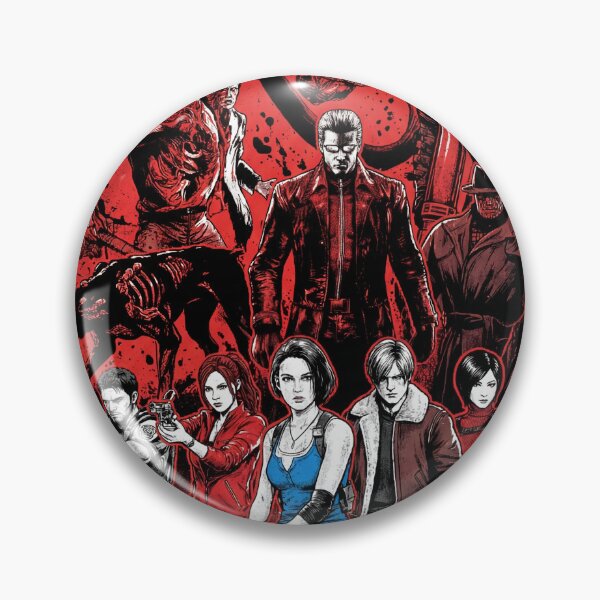 Item preview, Resident Evil Heroes Vs Villains Jill Grace Chris Ada Nemesis Icon designed and sold by Senpaiwaves.