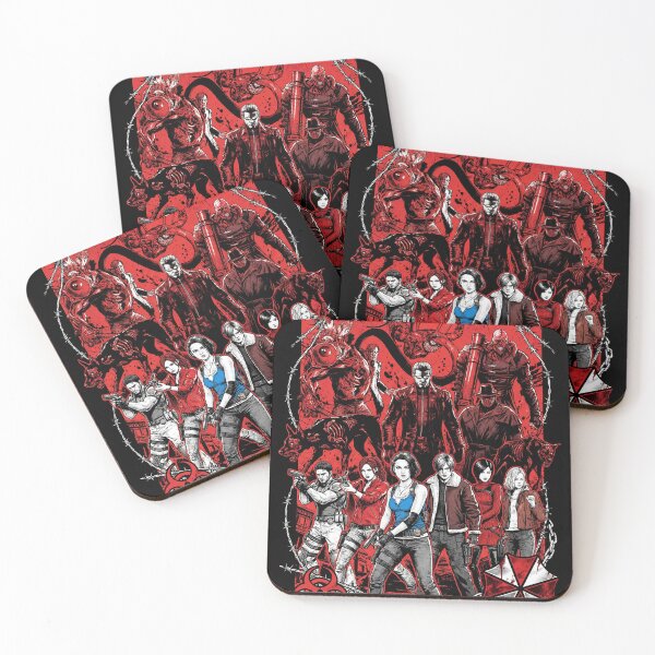 Item preview, Resident Evil Heroes Vs Villains Jill Grace Chris Ada Nemesis Icon designed and sold by Senpaiwaves.