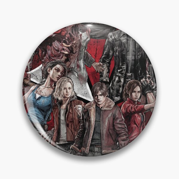 Item preview, RE Wesker Albert Birkin William Nemesis Mr X Lickers Zombie Dogs Portrait designed and sold by Senpaiwaves.