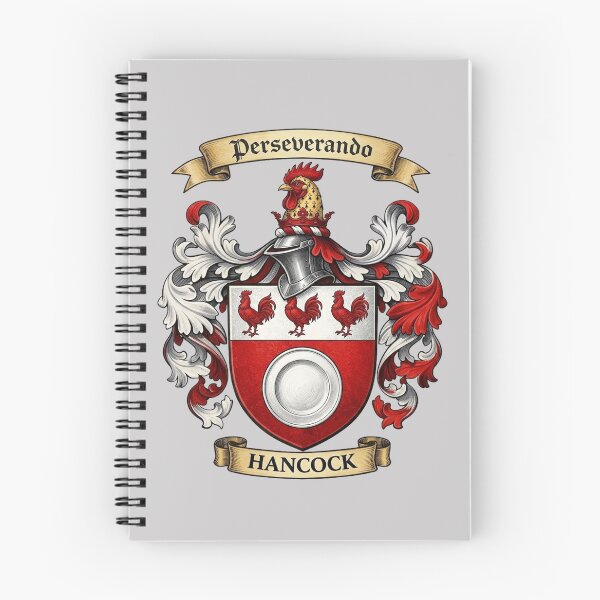 Item preview, The Hancock Family Coat of Arms designed and sold by BagTown Clans.