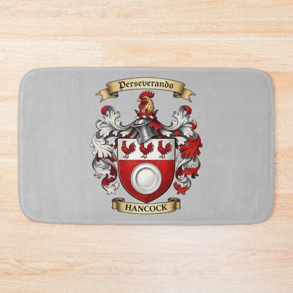 Item preview, The Hancock Family Coat of Arms designed and sold by BagTown Clans.