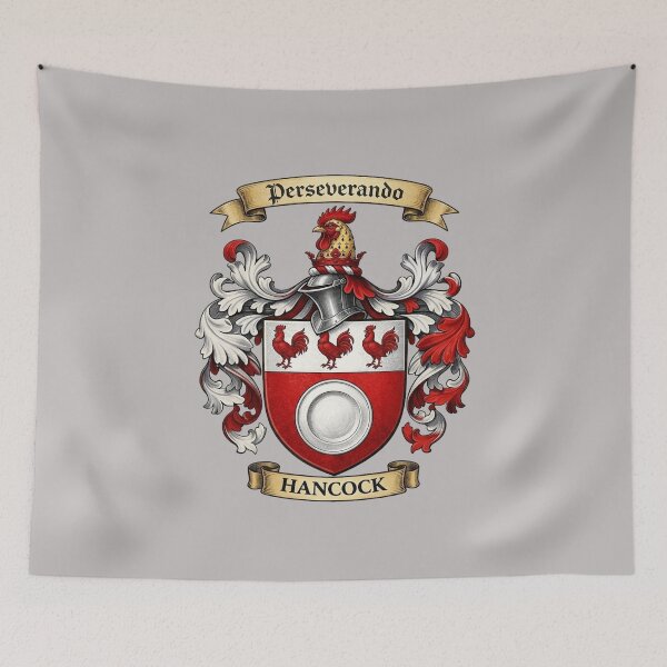 Item preview, The Hancock Family Coat of Arms designed and sold by BagTown Clans.