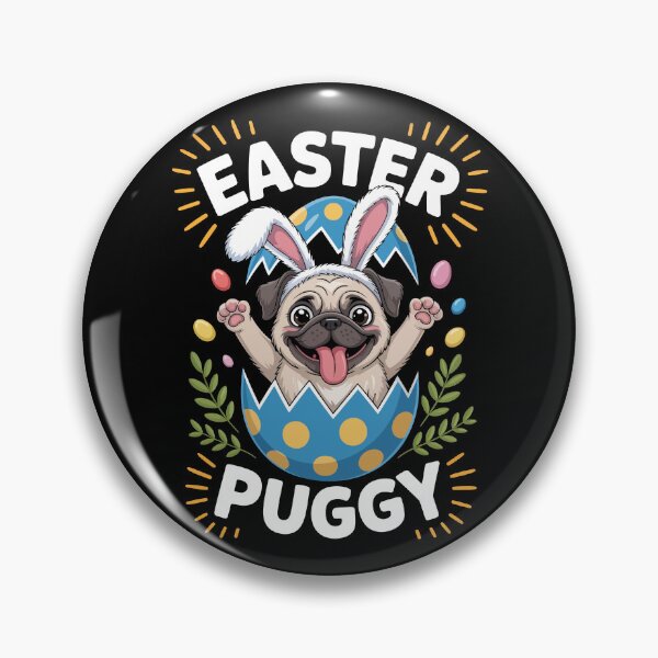 Item preview, easter puggy designed and sold by jkrphoto.