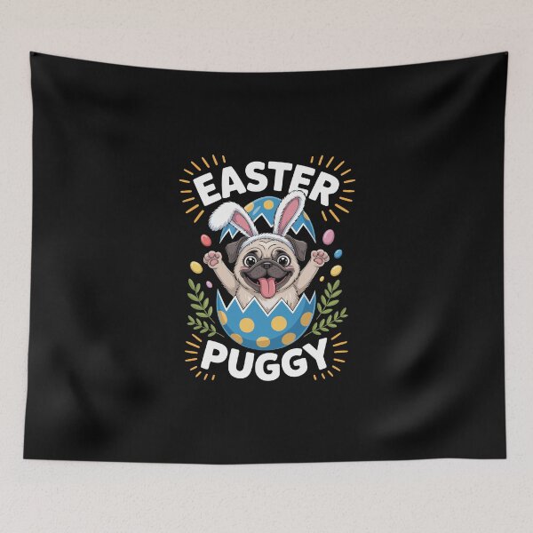 Item preview, easter puggy designed and sold by jkrphoto.