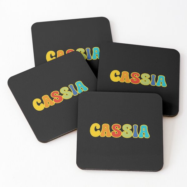 Item preview, ❤️ Cassia Personalized Name Wavy Retro Shirt, Coffee Mug, Sticker Gift designed and sold by HelixPedia.