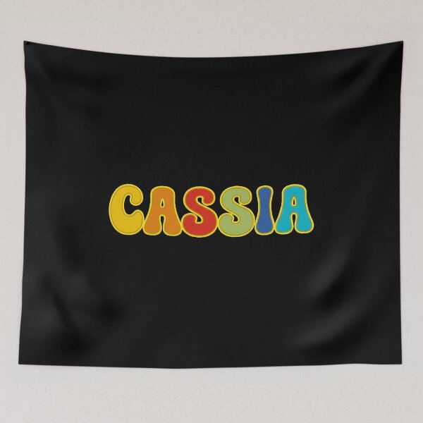 Item preview, ❤️ Cassia Personalized Name Wavy Retro Shirt, Coffee Mug, Sticker Gift designed and sold by HelixPedia.