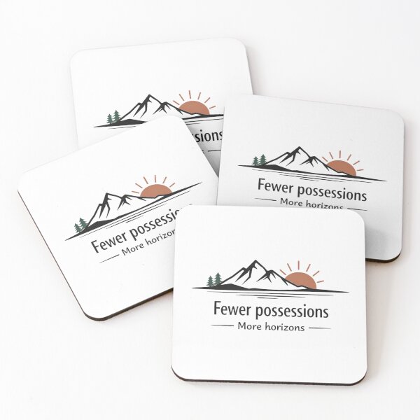 Item preview, Fewer possessions, More horizons designed and sold by 54K700.