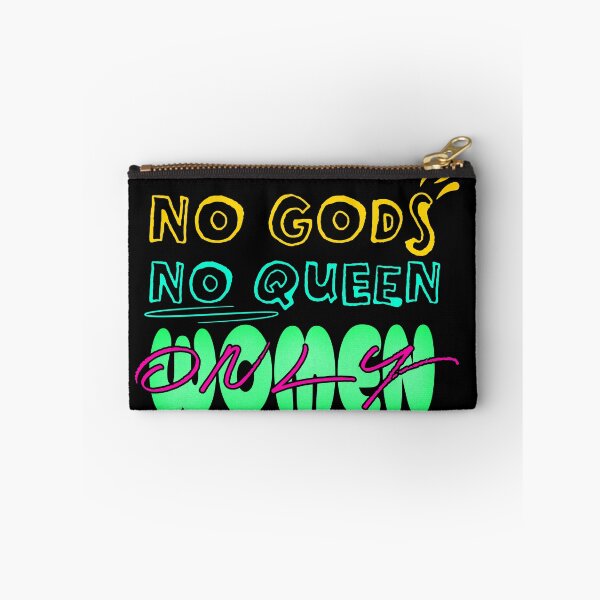 Item preview, No Gods No Queen Only Women Feminist Streetwear designed and sold by Conpo.