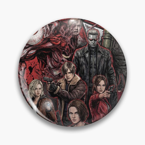 Item preview, Resident Evil Grace RE9 Jill Chris Ada Claire Lickers Zombie Dogs designed and sold by Senpaiwaves.