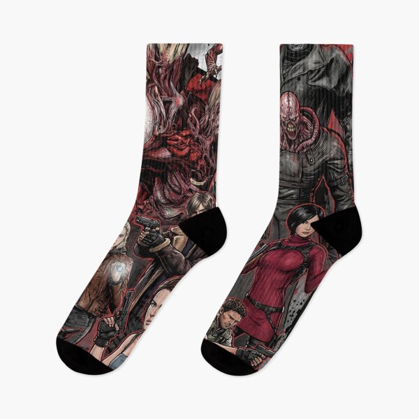Item preview, Resident Evil Grace RE9 Jill Chris Ada Claire Lickers Zombie Dogs designed and sold by Senpaiwaves.