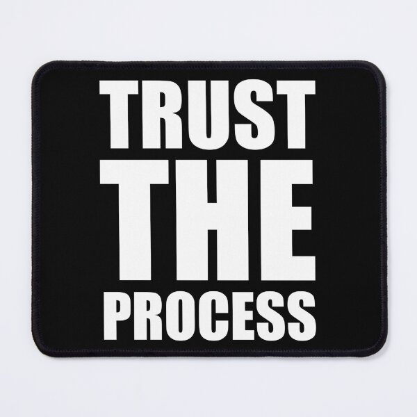 Item preview, Trust The Process - Bold Minimalist Motivational Quote designed and sold by Vision Crafted.