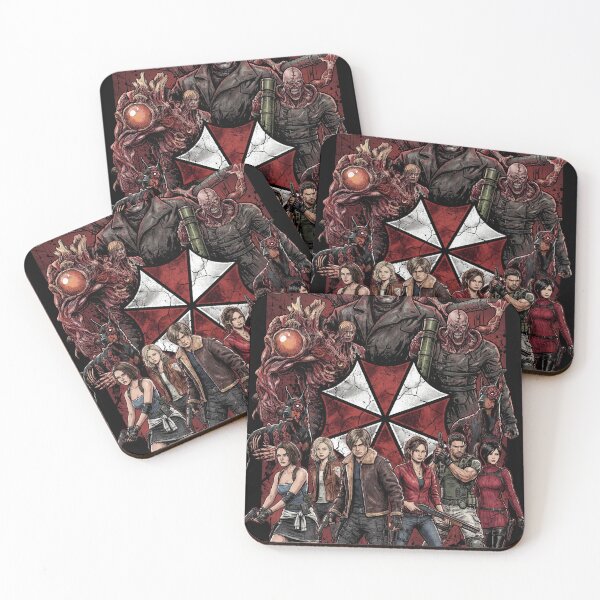 Item preview, Nemesis Mr X Resident Evil Wesker Birkin Zombie Dogs Lickers Group Portrait designed and sold by Senpaiwaves.
