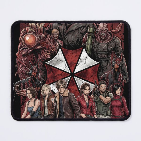 Item preview, Nemesis Mr X Resident Evil Wesker Birkin Zombie Dogs Lickers Group Portrait designed and sold by Senpaiwaves.