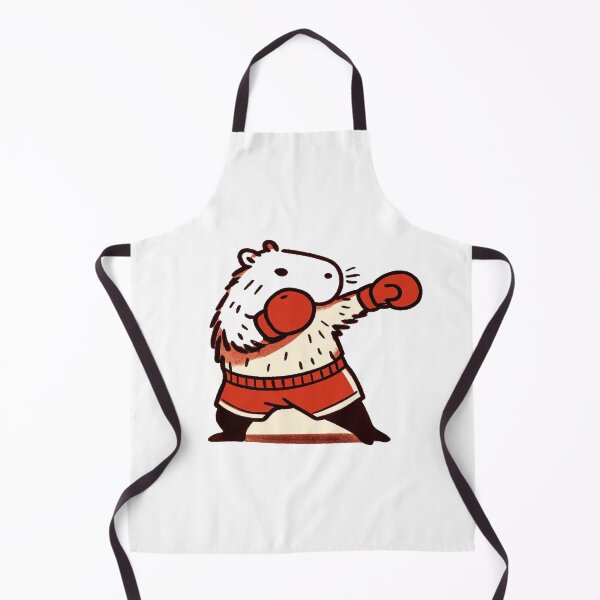 Item preview, Boxing Capybara Fighter – Cute Animal Boxer Illustration for Fun Apparel & Playful Decor designed and sold by Bright Nest Studio.