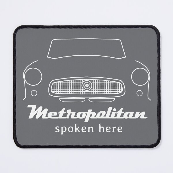 Item preview, Nash Metropolitan 1950s classic car "spoken here" (white) designed and sold by soitwouldseem.