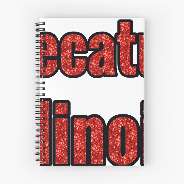 Item preview, Decatur Illinois City Name With Red Rhinestone designed and sold by TheIconSmith.