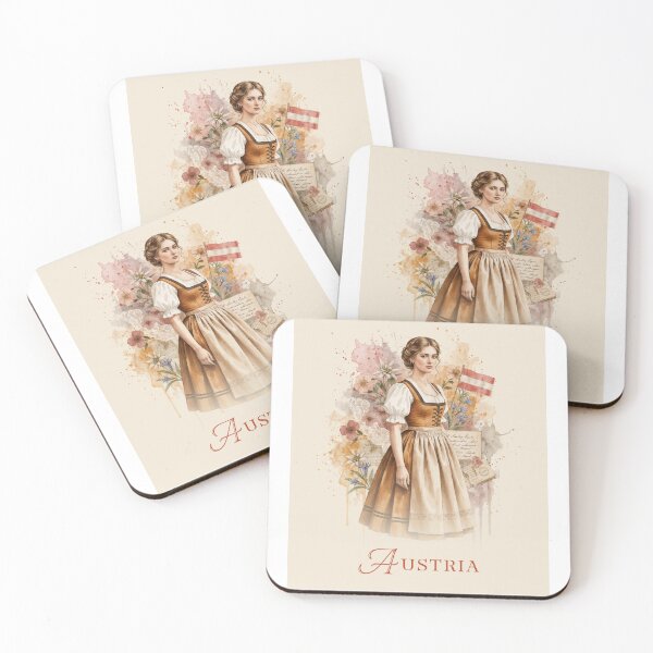 Artikelvorschau, Österreich – Tradition in Eleganz entworfen und verkauft von ForeverPrintsOK.