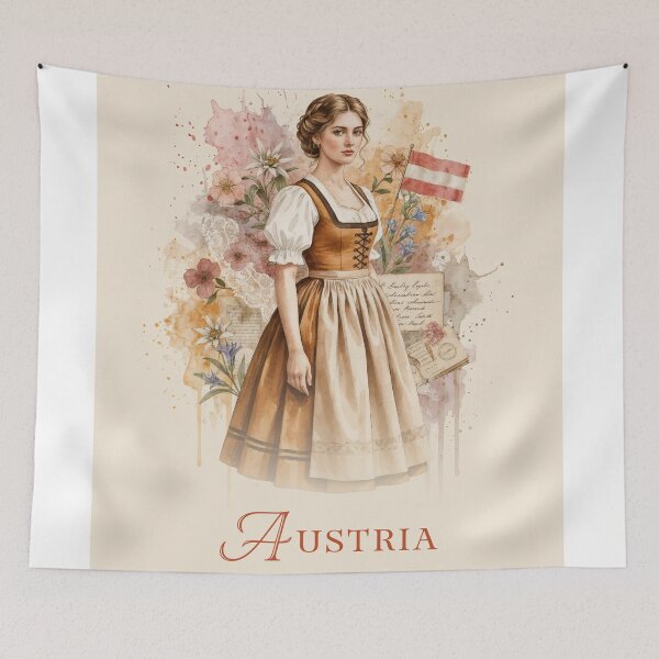 Item preview, Austria – Tradition in Elegance designed and sold by ForeverPrintsOK.