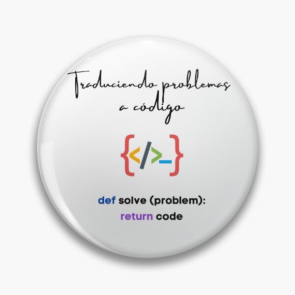 Item preview, Funny Programmer Gift – Spanish Quote "Translating problems into code" Coding Humor designed and sold by ART&EDA STUDIO.