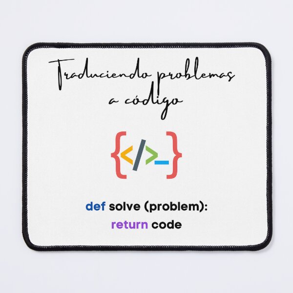 Item preview, Funny Programmer Gift – Spanish Quote "Translating problems into code" Coding Humor designed and sold by ART&EDA STUDIO.