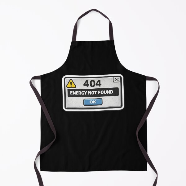 Artikelvorschau, 404 Energie nicht gefunden – Lustiger Aufkleber für Introvertierte – Fehlercode: 404 (Energie nicht gefunden) entworfen und verkauft von Timeless Junction.