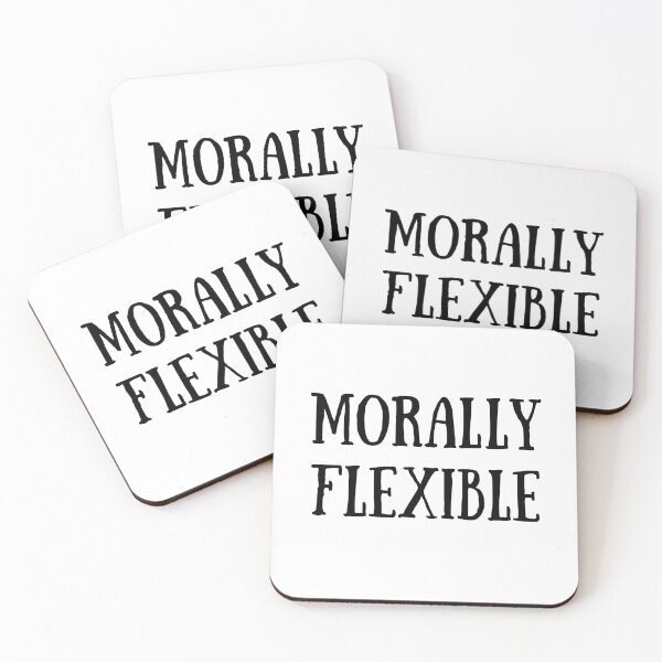 Item preview, Morally Flexible - Fun Cat Personality T-shirt  designed and sold by MeowriaCat.