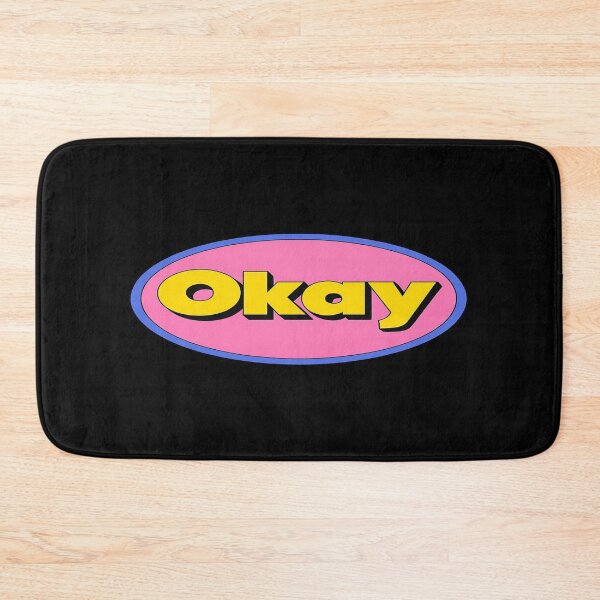 Item preview, Retro “Okay” Pop Typography – Bold Colorful Text Art for Playful, Positive Graphic Design designed and sold by Bright Nest Studio.