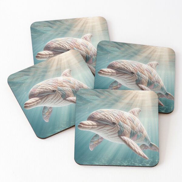 Item preview, Dolphin: Patchwork of Playfulness  designed and sold by Vanich-Panich.