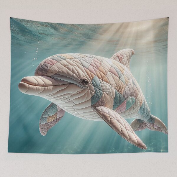 Item preview, Dolphin: Patchwork of Playfulness  designed and sold by Vanich-Panich.
