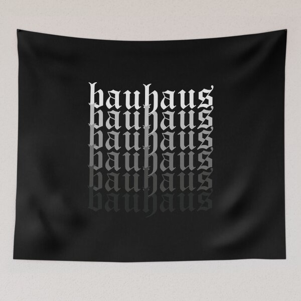 Item preview, Bauhaus Gothic Typography Fade – Darkwave Tribute designed and sold by simpledarkwavewisdom.