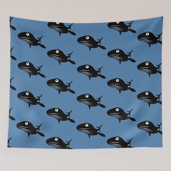 Item preview,  Happy Whale designed and sold by MephobiaDesigns.
