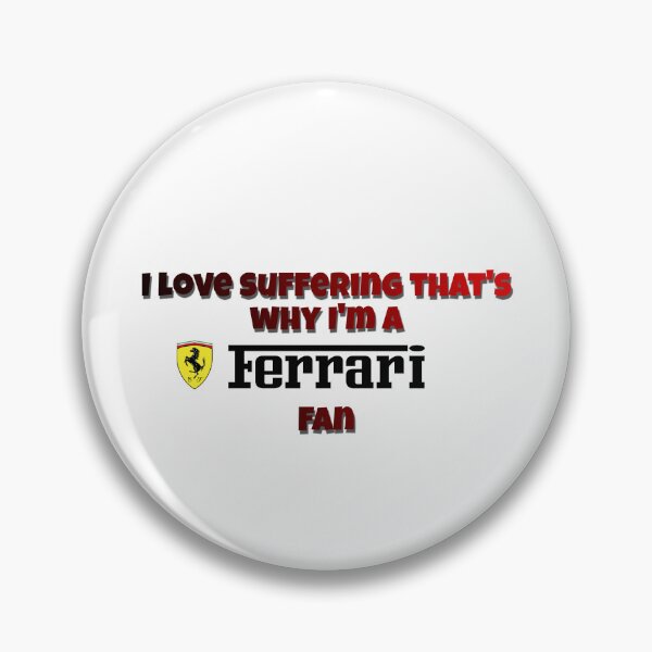 Item preview, I love suffering that's why I'm a Ferrari fan designed and sold by Kxren-n.