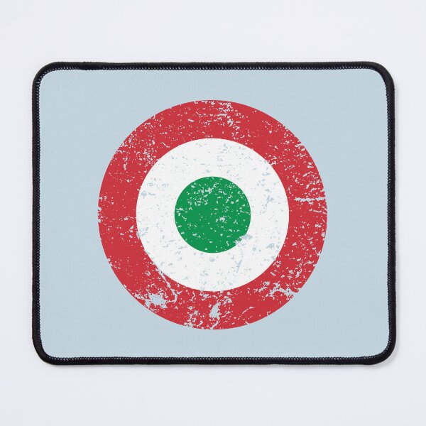 Item preview, Italy Roundel / Insignia - Worn / Eroded / Aged / Grunge (Large) designed and sold by STUDIO-72.