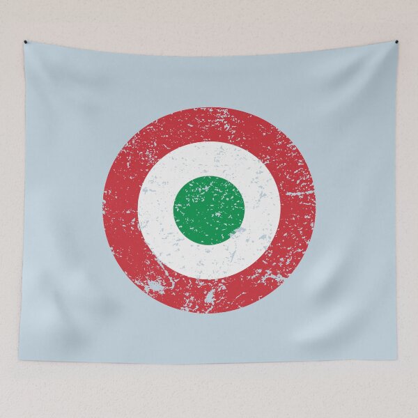 Item preview, Italy Roundel / Insignia - Worn / Eroded / Aged / Grunge (Large) designed and sold by STUDIO-72.